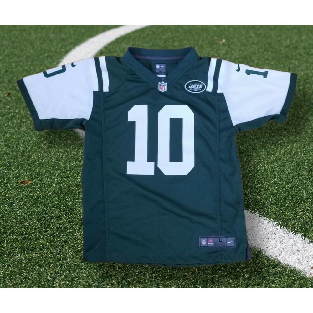 NFL Nike New York Jets Football Santonio Holmes #10 Jersey Youth L